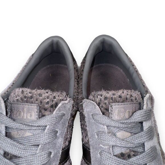 Gola Grandslam Savanna Animal Print Sneakers Grey CLB116 Women's 10 - Picture 11 of 11